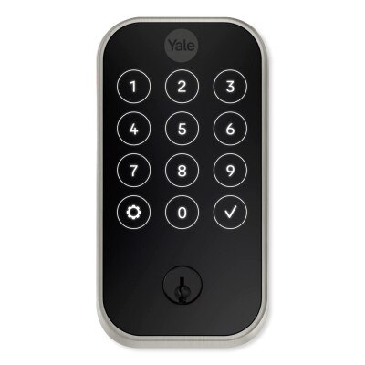 Yale Pro 2 Keyed Touchscreen Keypad Lock with Wi-Fi, Satin Nickel